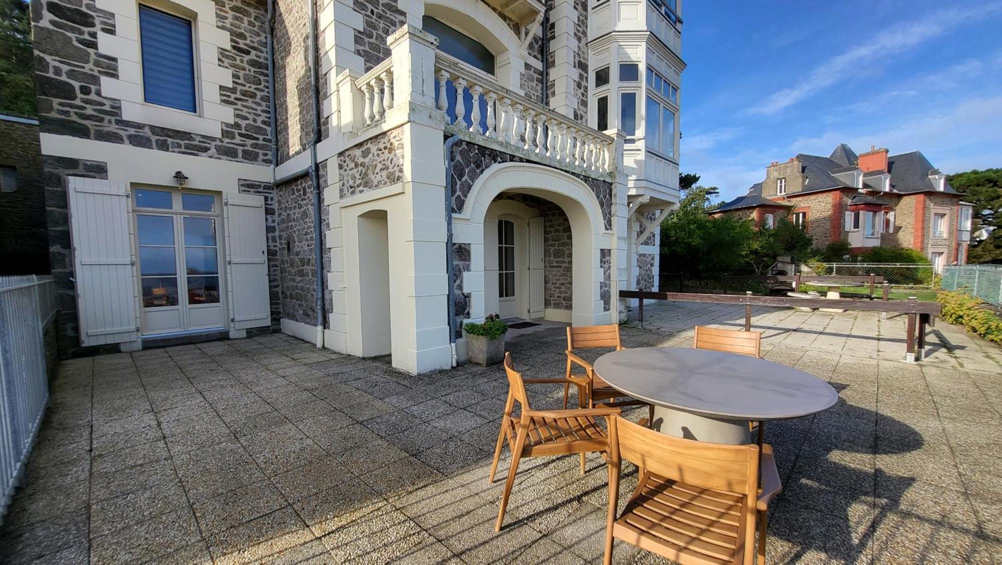 Vue Pleine Mer A La Perle Marine - La Terrasse Dinard Eksteriør billede